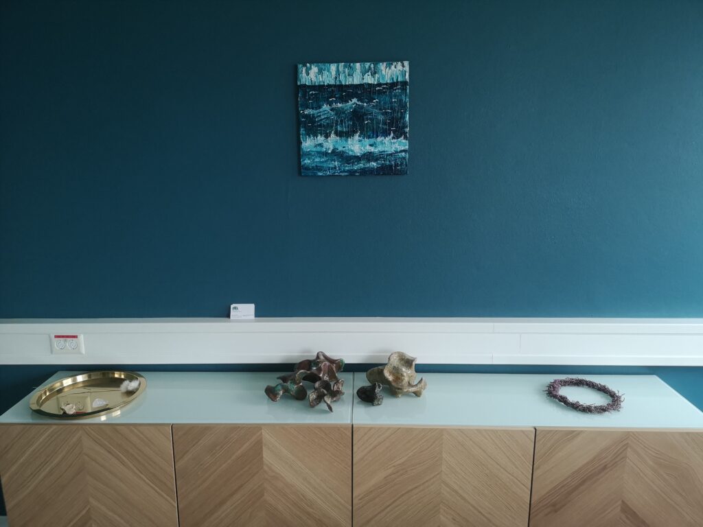 Kunst im Therapieraum